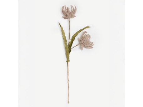 AROMA BLOSSOMS ΛΟΥΛΟΥΔΙ ΤΕΧΝΗΤΟ 70cm FOAM ΚΑΦΕ ΠΡΑΣΙΝΟ PVC