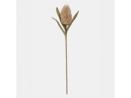 AROMA BLOSSOMS ΛΟΥΛΟΥΔΙ ΤΕΧΝΗΤΟ 63cm FOAM ΚΑΦΕ ΠΡΑΣΙΝΟ PVC