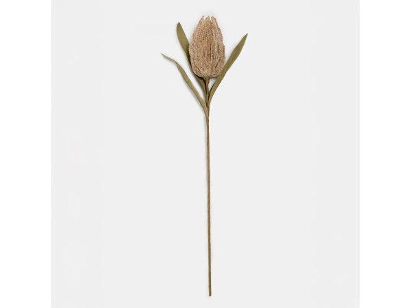 AROMA BLOSSOMS ΛΟΥΛΟΥΔΙ ΤΕΧΝΗΤΟ 63cm FOAM ΚΑΦΕ ΠΡΑΣΙΝΟ PVC