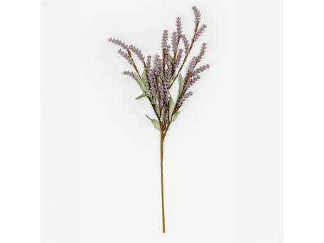 AROMA CHARM ΛΟΥΛΟΥΔΙ ΤΕΧΝΗΤΟ 70cm FOAM ΜΩΒ ΠΡΑΣΙΝΟ PVC