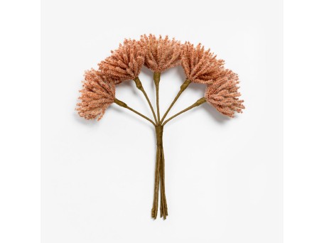 AROMA PARADISE ΛΟΥΛΟΥΔΙ ΤΕΧΝΗΤΟ ΜΠΟΥΚΕΤΟ 22cm FOAM ΚΟΡΑΛΛΙ PVC