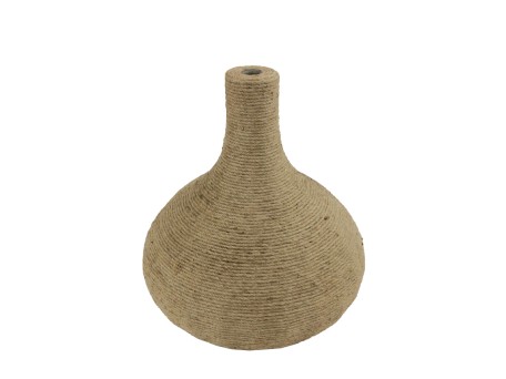 ROPE ΒΑΖΟ 39x39x42cm ΣΧΟΙΝΙ ΦΥΣΙΚΟ PLYWOOD