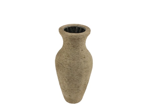 ROPE ΒΑΖΟ 24x24x54cm ΣΧΟΙΝΙ ΦΥΣΙΚΟ PLYWOOD