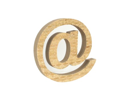 KAMIRA ΔΙΑΚΟΣΜΗΤΙΚΟ 15x3x16cm MDF ΦΥΣΙΚΟ RATTAN