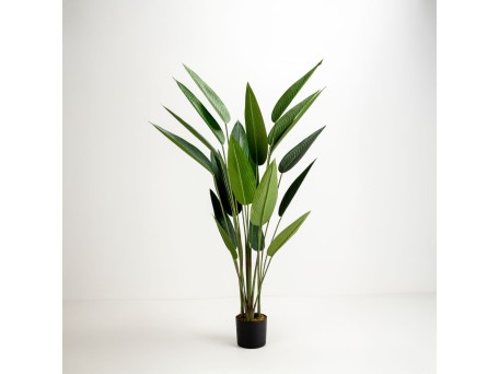 PARADISE BIRD ΔΕΝΤΡΟ ΤΕΧΝΗΤΟ ΣΕ ΓΛΑΣΤΡΑ 160cm POLYESTER ΠΡΑΣΙΝΟ