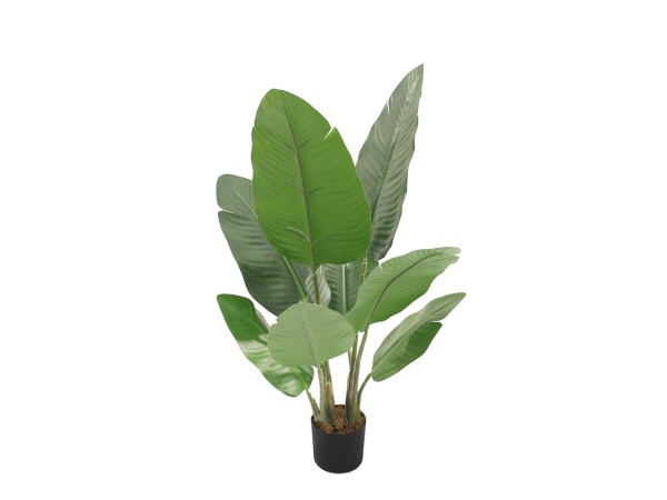 BANANA ΔΕΝΤΡΟ ΤΕΧΝΗΤΟ ΣΕ ΓΛΑΣΤΡΑ 75cm PEVA ΠΡΑΣΙΝΟ