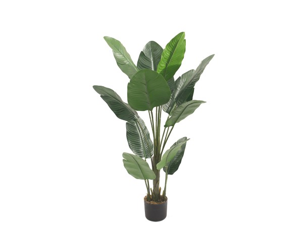 BANANA ΔΕΝΤΡΟ ΤΕΧΝΗΤΟ ΣΕ ΓΛΑΣΤΡΑ 120cm PEVA ΠΡΑΣΙΝΟ