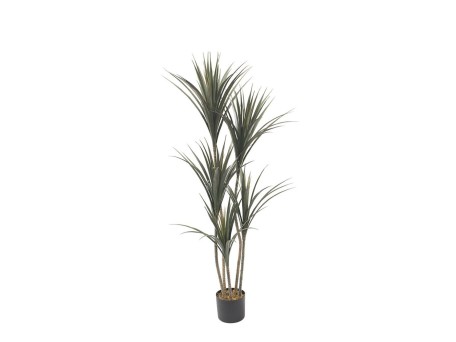 YUCCA ΔΕΝΤΡΟ ΤΕΧΝΗΤΟ ΣΕ ΓΛΑΣΤΡΑ 150cm PE ΠΡΑΣΙΝΟ