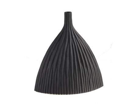 ISIDA ΒΑΖΟ 36x18x41cm ΚΕΡΑΜΙΚΟ ΜΑΥΡΟ