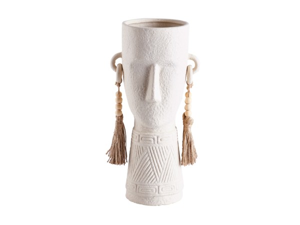 ERIS ΒΑΖΟ 20x17x40cm ΚΕΡΑΜΙΚΟ ΜΠΕΖ