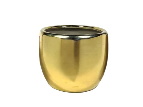 ORO ΒΑΖΟ 28x28x24cm ΚΕΡΑΜΙΚΟ ΧΡΥΣΟ