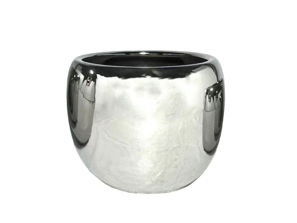 ARGENTO ΒΑΖΟ 28x28x24cm ΚΕΡΑΜΙΚΟ ΑΣΗΜΙ