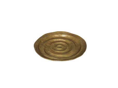 ARTIOM ΔΙΣΚΟΣ ΔΙΑΚΟΣΜΗΣΗΣ 35x35x4cm ΑΛΟΥΜΙΝΙΟ ΧΡΥΣΟ