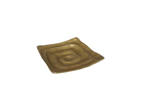 ARTIOM ΔΙΣΚΟΣ ΔΙΑΚΟΣΜΗΣΗΣ 28x28x5cm ΑΛΟΥΜΙΝΙΟ ΧΡΥΣΟ