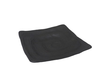 ARTIOM ΔΙΣΚΟΣ ΔΙΑΚΟΣΜΗΣΗΣ 35x35x5cm ΑΛΟΥΜΙΝΙΟ ΜΑΥΡΟ