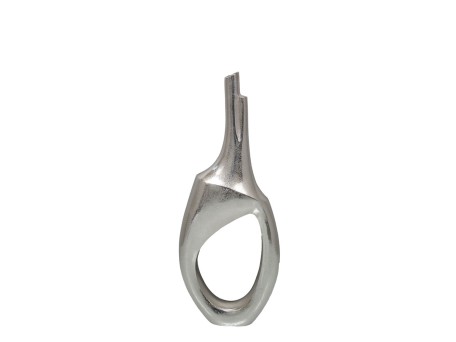 CALAN ΒΑΖΟ 23x8x59cm ΑΛΟΥΜΙΝΙΟ ΑΣΗΜΙ