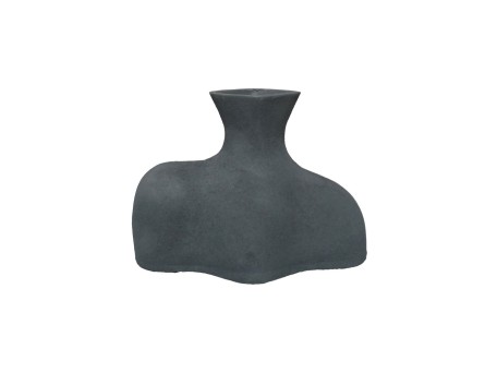 DANEET ΒΑΖΟ 31x17x22cm ΑΛΟΥΜΙΝΙΟ ΓΚΡΙ