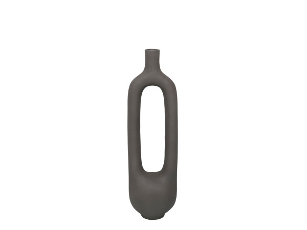FINTON ΒΑΖΟ 15x12x50cm ΑΛΟΥΜΙΝΙΟ MUD