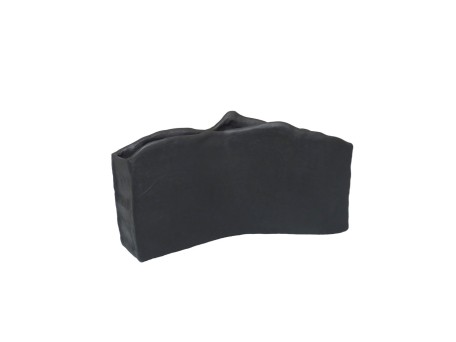 GRANTAS ΒΑΖΟ 42x14x23cm ΑΛΟΥΜΙΝΙΟ ΜΑΥΡΟ