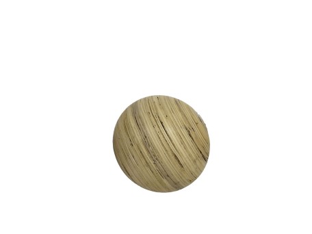 CEBO XL ΔΙΑΚΟΣΜΗΤΙΚΗ ΜΠΑΛΑ 21x21x21cm ΞΥΛΟ ΦΥΣΙΚΟ