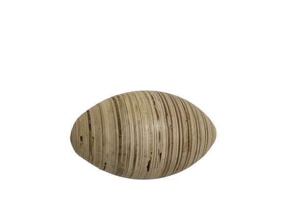 CEBO S ΔΙΑΚΟΣΜΗΤΙΚΗ ΜΠΑΛΑ 10x10x16cm ΞΥΛΟ ΦΥΣΙΚΟ