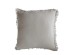 BELUD ΔΙΑΚΟΣΜΗΤΙΚΟ ΜΑΞΙΛΑΡΙ 45x45cm ΥΦΑΣΜΑ ΛΕΥΚΟ POLYESTER