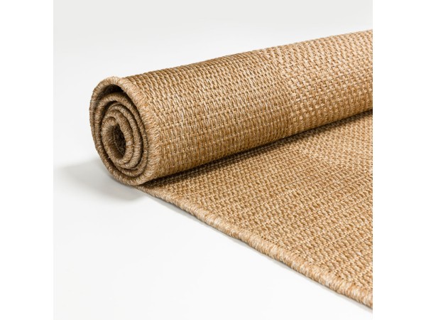 NISHA ΧΑΛΙ ΕΞΩΤΕΡΙΚΟΥ ΧΩΡΟΥ 230x160cm PP ΜΠΕΖ