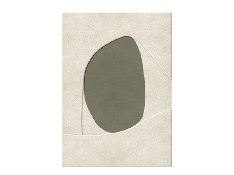 VOID B ΠΙΝΑΚΑΣ ΔΙΑΚΟΣΜΗΤΙΚΟΣ ΜΕ ΚΟΡΝΙΖΑ 80x120x4cm ΚΑΜΒΑΣ ΜΠΕΖ ΛΑΔΙ PS