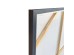 SQUARE ΠΙΝΑΚΑΣ ΔΙΑΚΟΣΜΗΤΙΚΟΣ ΜΕ ΚΟΡΝΙΖΑ 80x120x4cm ΚΑΜΒΑΣ ΜΠΕΖ ΜΑΥΡΟ ΚΑΦΕ PS