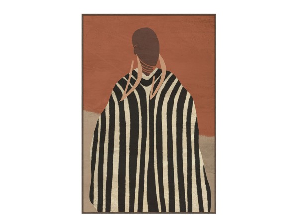 CIANNA ΠΙΝΑΚΑΣ ΔΙΑΚΟΣΜΗΤΙΚΟΣ ΜΕ ΚΟΡΝΙΖΑ 80x120x4.3cm ΚΑΜΒΑΣ TERRACOTTA ΜΠΕΖ ΚΑΦΕ PS CIANNA ΠΙΝΑΚΑΣ ΔΙΑΚΟΣΜΗΤΙΚΟΣ ΜΕ ΚΟΡΝΙΖΑ 80x120x4.3cm ΚΑΜΒΑΣ TERRACOTTA ΜΠΕΖ ΚΑΦΕ PS