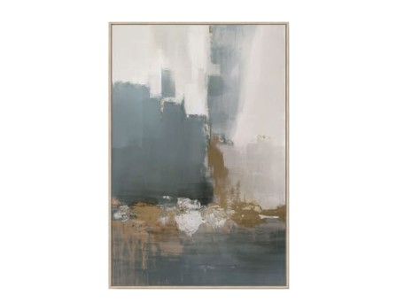 GENESA ΠΙΝΑΚΑΣ ΔΙΑΚΟΣΜΗΤΙΚΟΣ ΜΕ ΚΟΡΝΙΖΑ 80x120x4cm ΚΑΜΒΑΣ ΠΟΛΥΧΡΩΜΟ PS