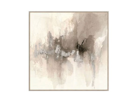 HARLIE B ΠΙΝΑΚΑΣ ΔΙΑΚΟΣΜΗΤΙΚΟΣ ΜΕ ΚΟΡΝΙΖΑ 80x80x4cm ΚΑΜΒΑΣ ΠΟΛΥΧΡΩΜΟ PS