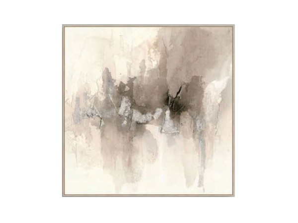 HARLIE B ΠΙΝΑΚΑΣ ΔΙΑΚΟΣΜΗΤΙΚΟΣ ΜΕ ΚΟΡΝΙΖΑ 80x80x4cm ΚΑΜΒΑΣ ΠΟΛΥΧΡΩΜΟ PS