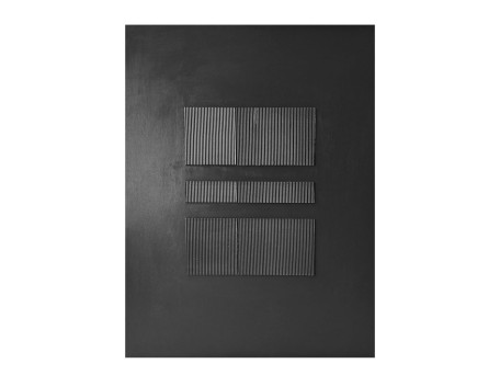 BLACKSTORM ΠΙΝΑΚΑΣ ΔΙΑΚΟΣΜΗΤΙΚΟΣ 75x100x3cm ΚΑΜΒΑΣ ΜΑΥΡΟ ΞΥΛΟ