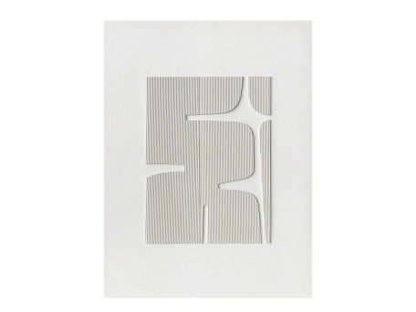 WHITESHADOW ΠΙΝΑΚΑΣ ΔΙΑΚΟΣΜΗΤΙΚΟΣ 75x100x3.8cm ΚΑΜΒΑΣ ΛΕΥΚΟ