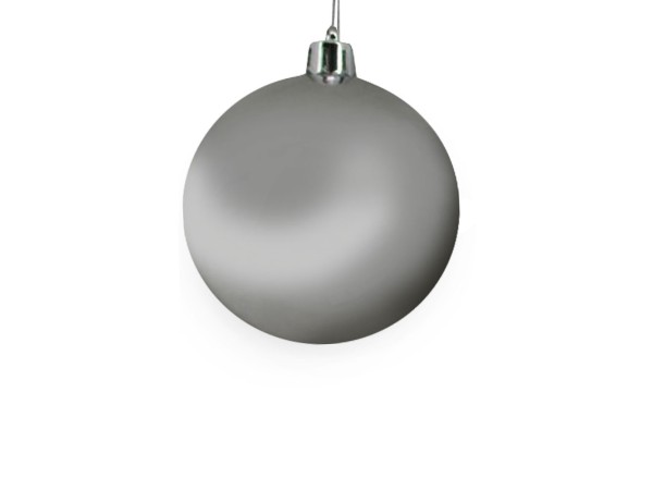 SILVER ΧΡΙΣΤΟΥΓΕΝΝΙΑΤΙΚΗ ΜΠΑΛΑ 15x15x15cm ΠΛΑΣΤΙΚΟ ΑΣΗΜΙ SILVER ΧΡΙΣΤΟΥΓΕΝΝΙΑΤΙΚΗ ΜΠΑΛΑ 15x15x15cm ΠΛΑΣΤΙΚΟ ΑΣΗΜΙ