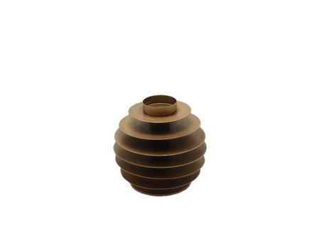 EDIN ΒΑΣΗ ΡΕΣΩ 12x12x11cm ΜΕΤΑΛΛΟ ΚΑΦΕ