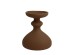 OMBRE.II ΔΙΑΚΟΣΜΗΤΙΚΟ ΚΗΡΟΠΗΓΙΟ 13.5x10.5x15.5cm POLYRESIN ΚΑΦΕ