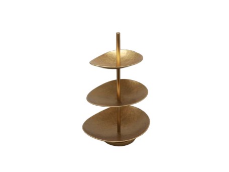 SERVITE ΟΡΝΤΕΒΙΕΡΑ 32x27.5x49cm ΜΕΤΑΛΛΟ ΧΡΥΣΟ ΜΕΤΑΛΛΙΚΟ