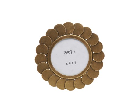 COIN ΚΟΡΝΙΖΑ 20x1.5x20cm ΜΕΤΑΛΛΟ ΧΡΥΣΟ ΜΕΤΑΛΛΙΚΟ ΓΥΑΛΙ