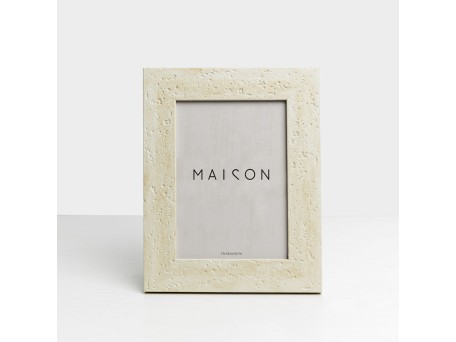 LITHOS ΚΟΡΝΙΖΑ 18.6x1.5x23.7cm POLYRESIN BEIGE ΓΥΑΛΙ