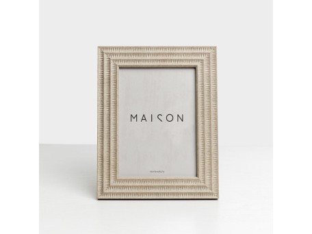 EGYPT ΚΟΡΝΙΖΑ 18.4x1.5x23.5cm POLYRESIN BEIGE ΣΚΟΥΡΟ ΓΥΑΛΙ