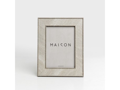 ESTRAZZO ΚΟΡΝΙΖΑ 18.6x1.4x23.7cm POLYRESIN ΓΚΡΙ ΣΚΟΥΡΟ ΓΥΑΛΙ