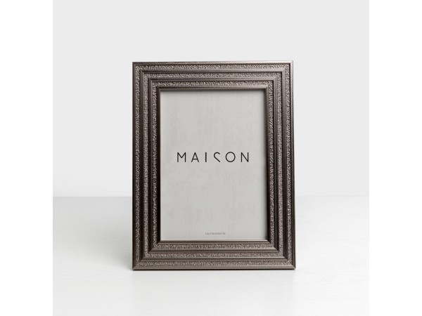 LINEA 4 ΚΟΡΝΙΖΑ 18.2x1.4x23.3cm POLYRESIN ΜΑΥΡΟ ΓΥΑΛΙ