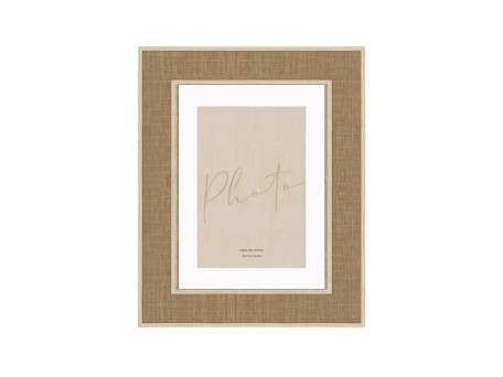 LINO ΚΟΡΝΙΖΑ 20.6x2x25.6cm MDF ΚΑΦΕ ΦΥΣΙΚΟ ΓΥΑΛΙ