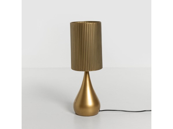 STALA ΦΩΤΙΣΤΙΚΟ ΕΠΙΤΡΑΠΕΖΙΟ 18x18x53.5cm ΜΕΤΑΛΛΟ BROWN GOLD