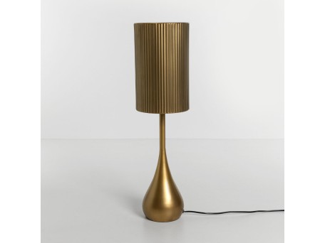 STALA ΦΩΤΙΣΤΙΚΟ ΕΠΙΤΡΑΠΕΖΙΟ 20x20x73.5cm ΜΕΤΑΛΛΟ BROWN GOLD