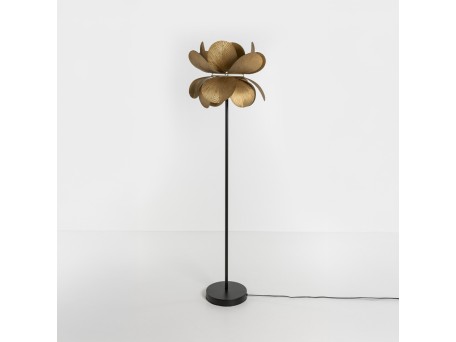BLOSSOM ΦΩΤΙΣΤΙΚΟ ΕΠΙΔΑΠΕΔΙΟ 44x44x152cm ΜΕΤΑΛΛΟ BROWN GOLD