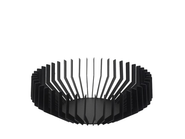 ALONE ΔΙΑΚΟΣΜΗΤΙΚΟ ΜΠΩΛ 33x33x10.5cm ΜΕΤΑΛΛΟ ΜΑΥΡΟ ΜΑΤ