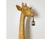 GIRAFE ΦΩΤΙΣΤΙΚΟ ΕΠΙΔΑΠΕΔΙΟ 42x35x196cm FIBERGLASS ΧΡΥΣΟ